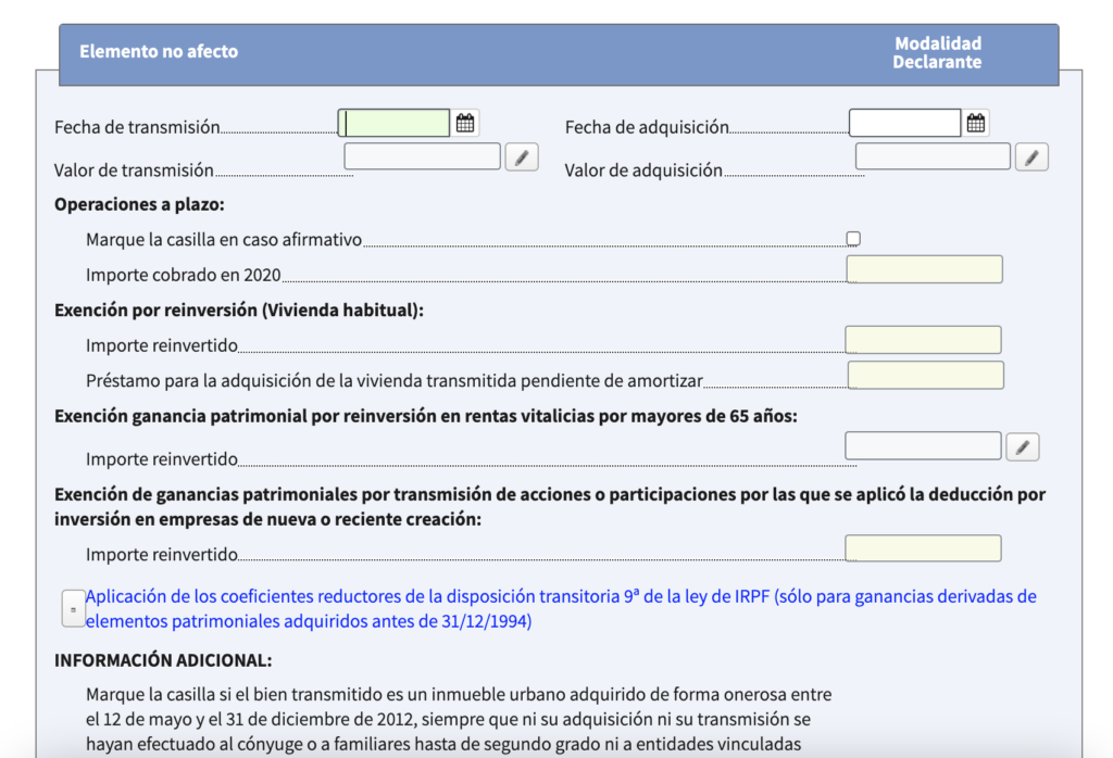 ¿Cómo declarar la venta de opciones en el IRPF?