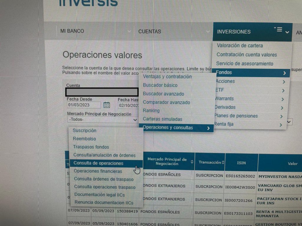 importar informes myinvestor